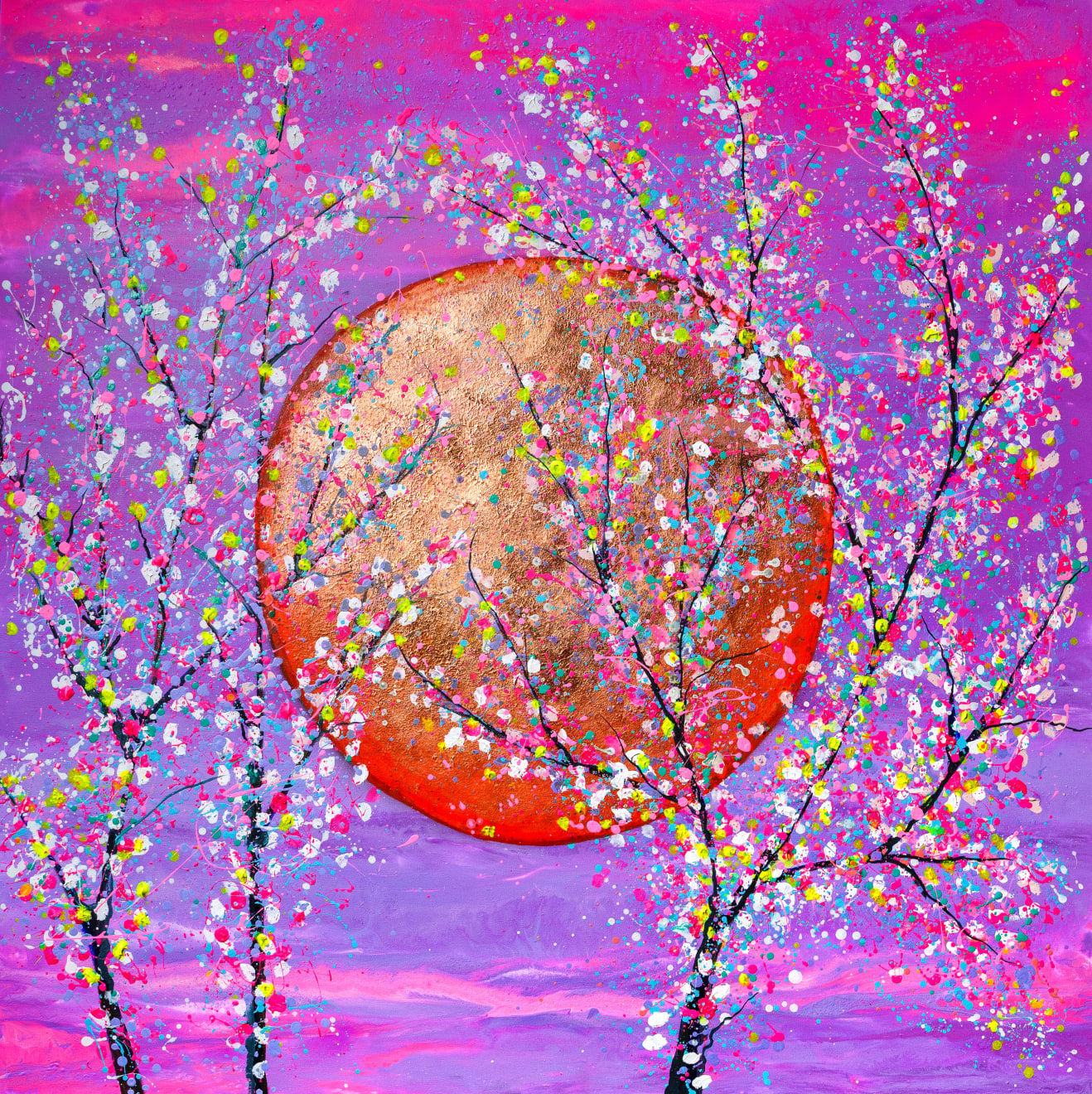 Maria Lys, Blessed Sun, Moon Series, 2022
