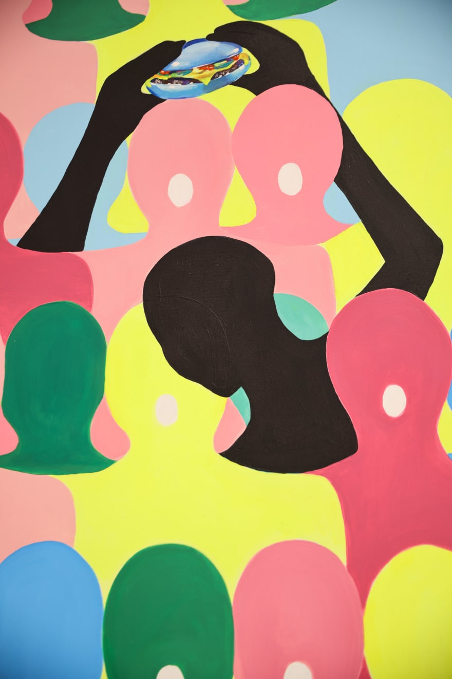 Anna Chekh, Crowd food , 2022