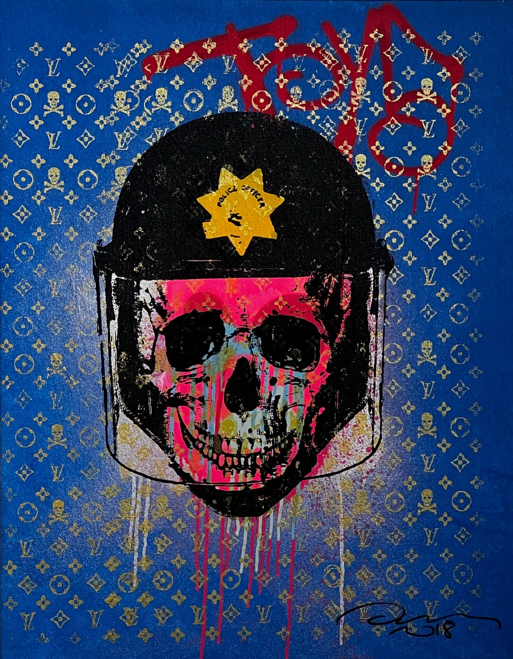 Denis Ouch, Riot Skull, 2018