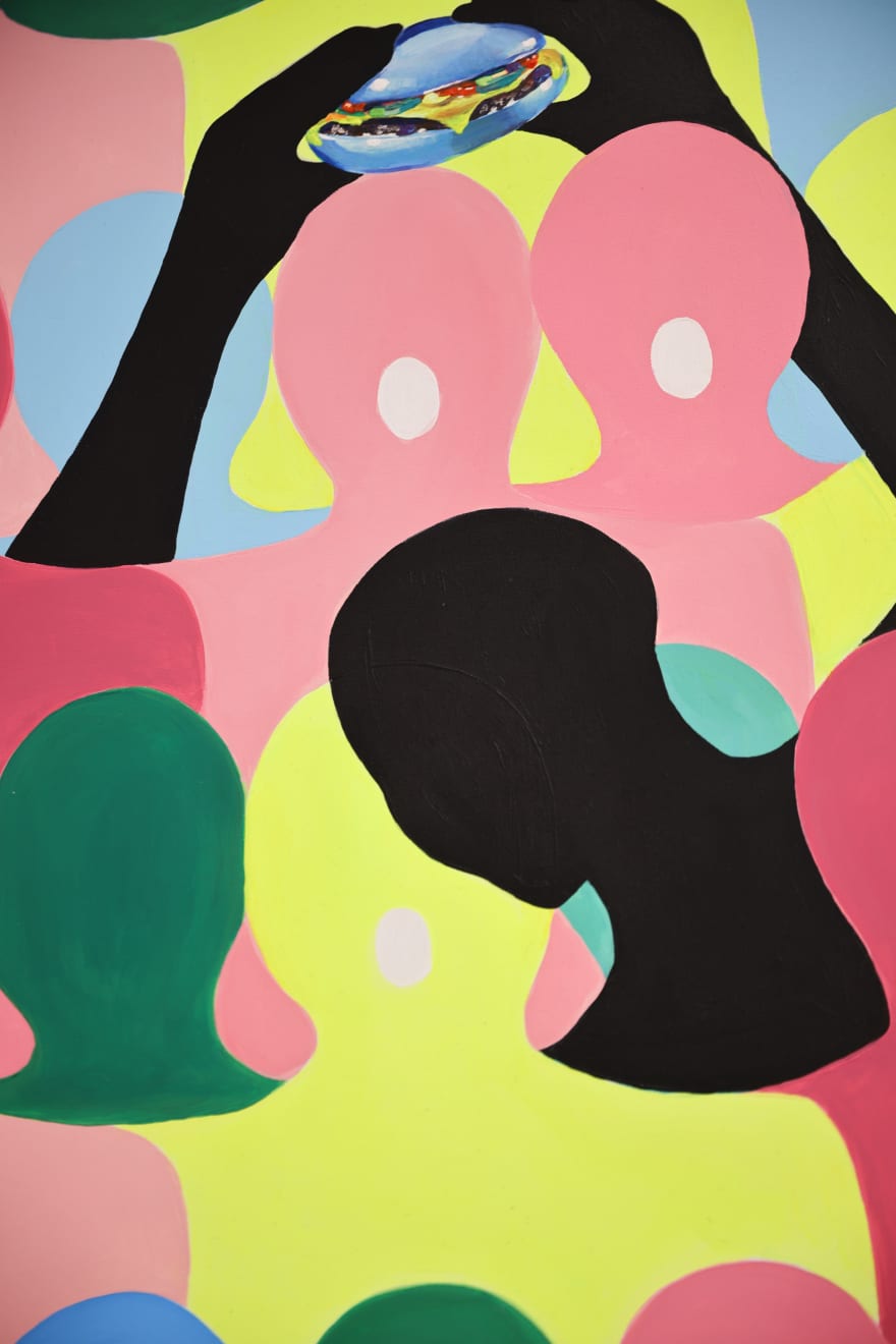 Anna Chekh, Crowd food , 2022