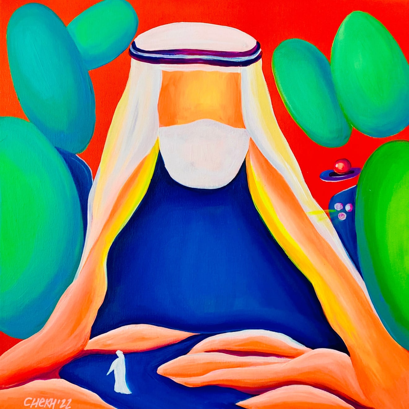 Anna Chekh, Arabic Etude, 2022
