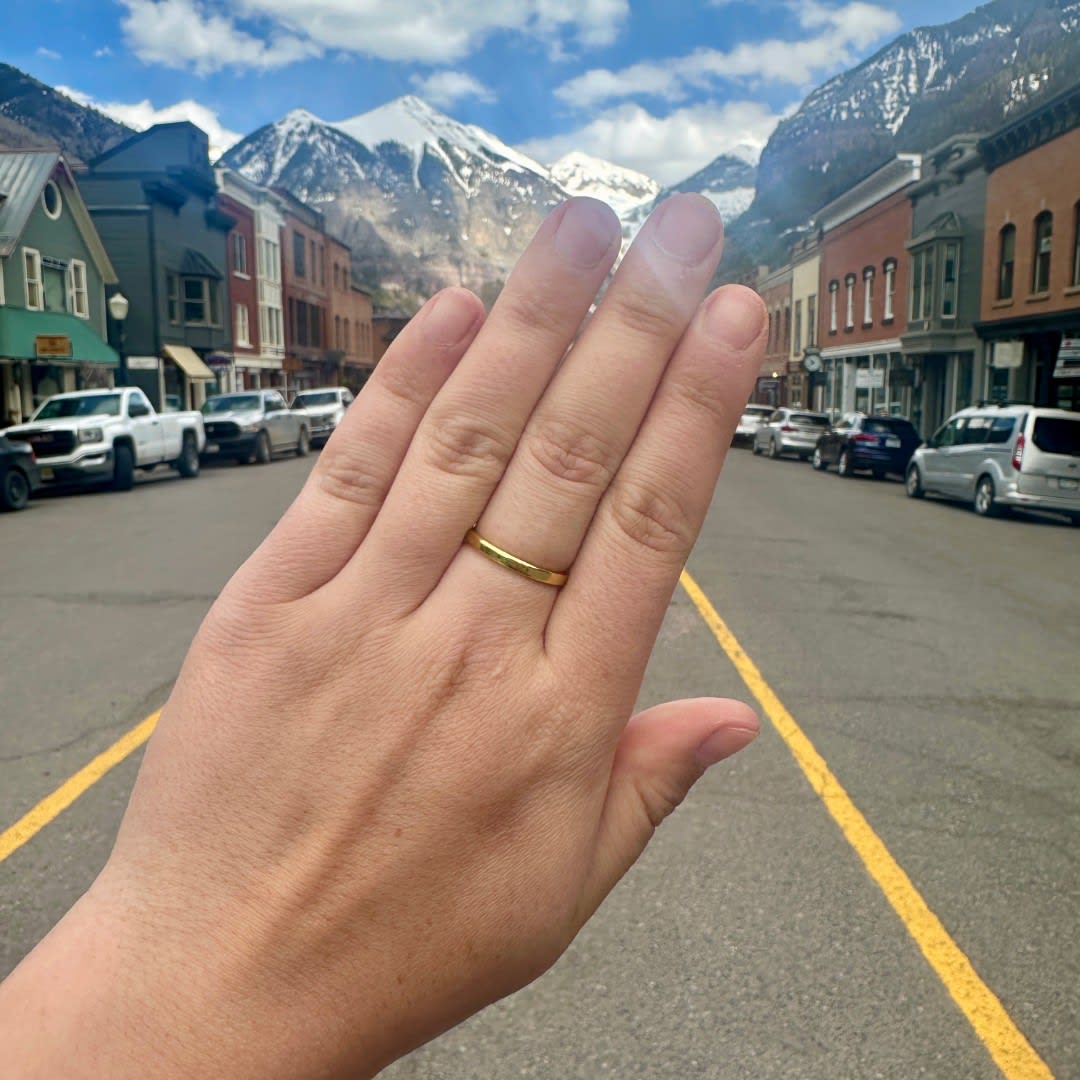 stackable Ring by Fringe Gallery studio jeweler Nanci Modica