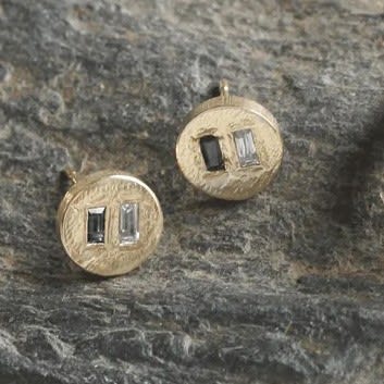 Jane Pope, Duality Studs- Calmness & Clarity
