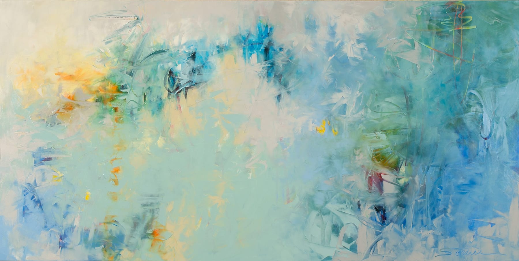 Karen Scharer, Light Breaking Through, 2024