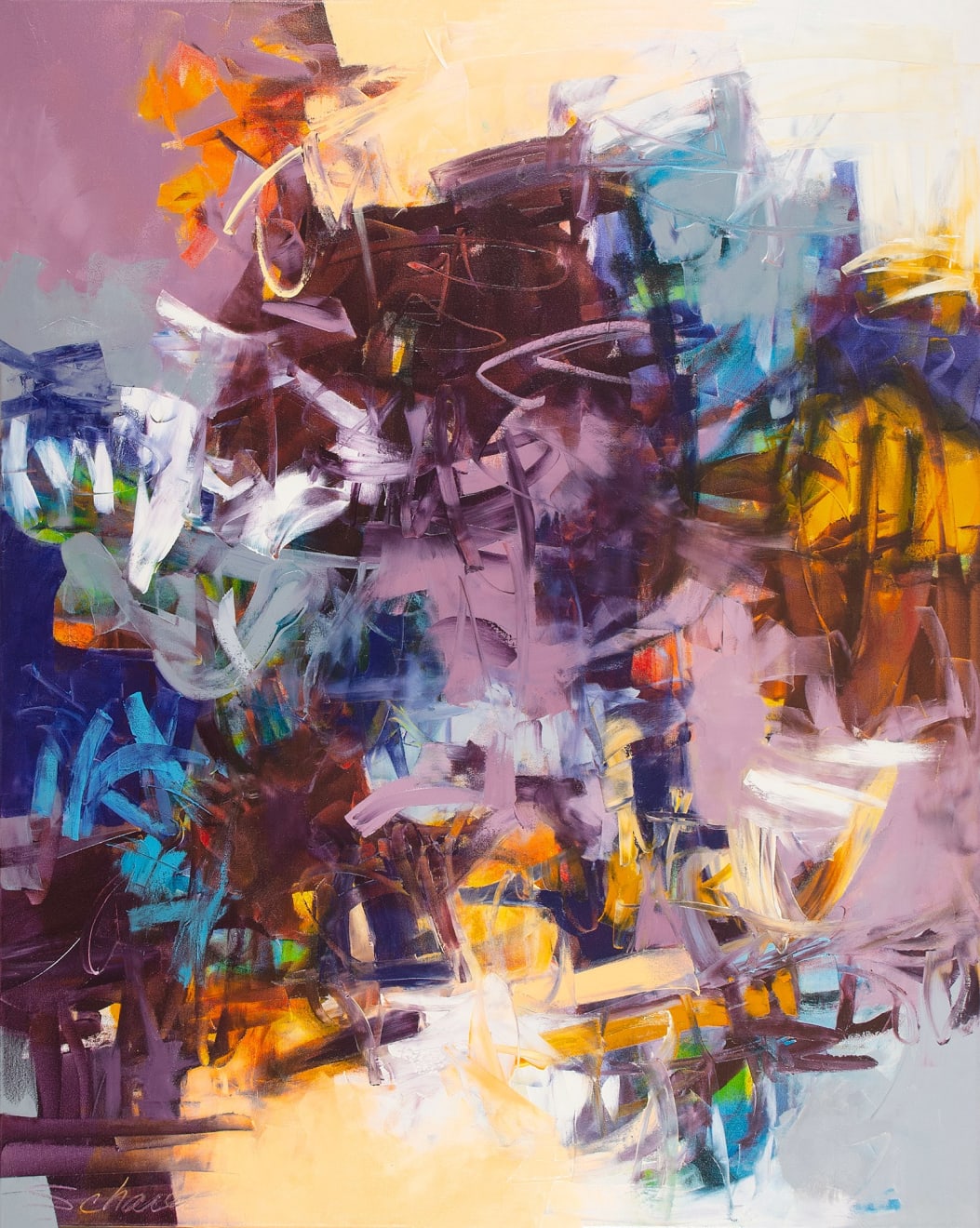 Karen Scharer, Between Here & There, 2021