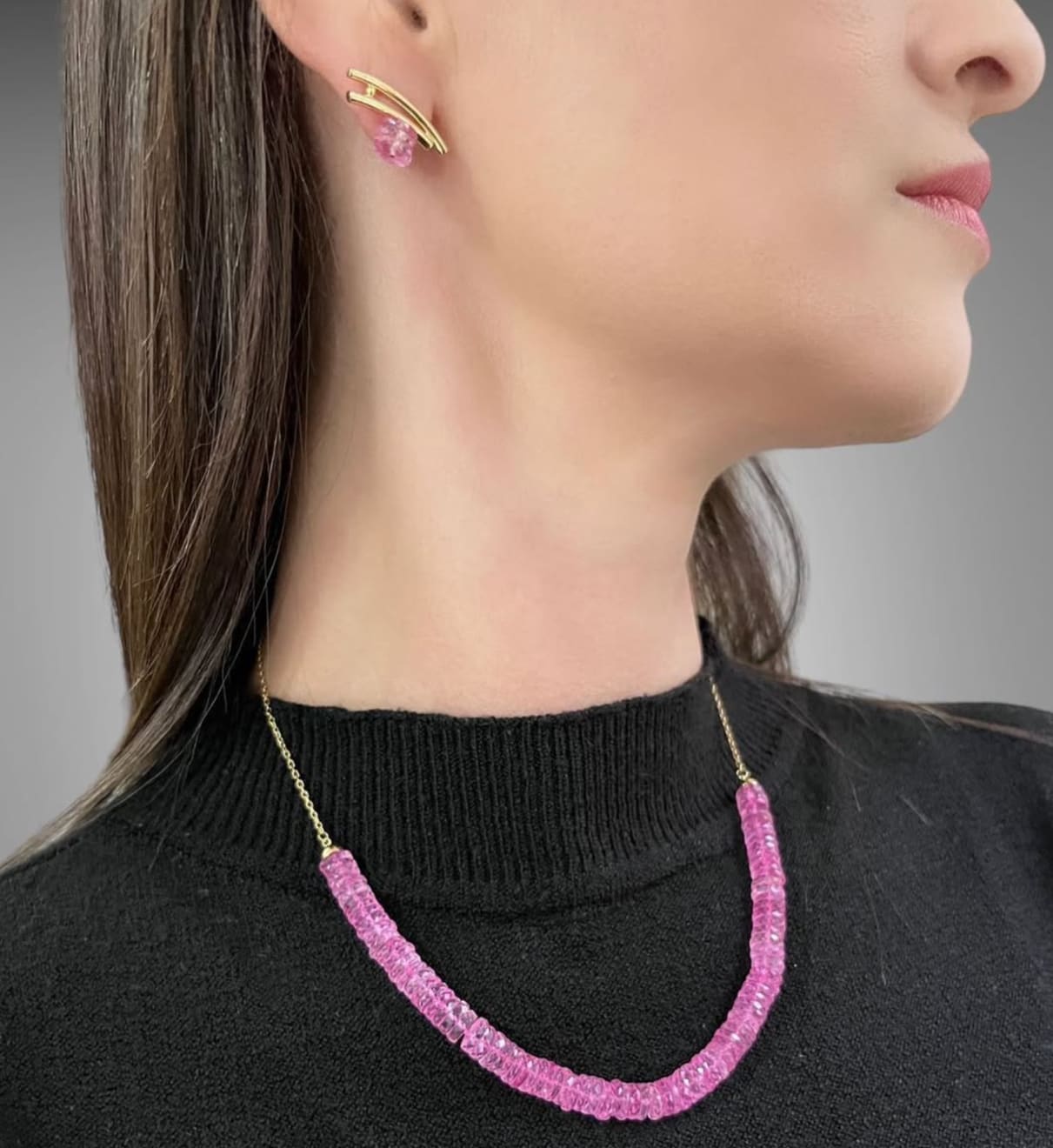 Sandra Frias, Rose Earrings