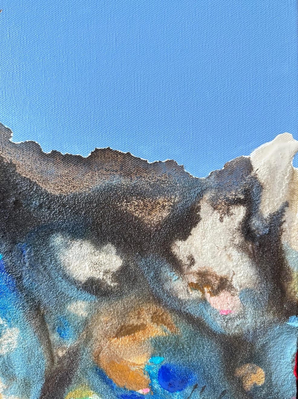 Marketa Sivek, Getting There (Blue Dusk/ Crescent Moon), 2024