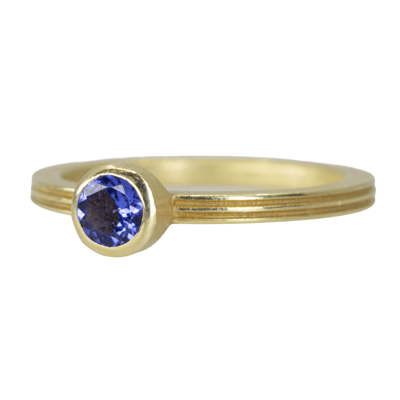 Barbara Heinrich, Round Tanzanite Ring
