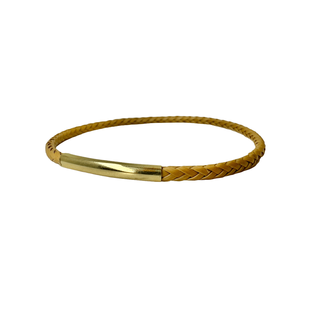 Sandra Frias, Gold Weave Bracelet