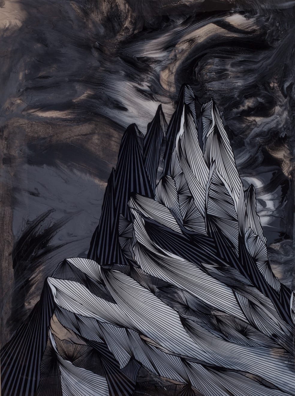 Joseph Toney, Mt. Seceda, Italy