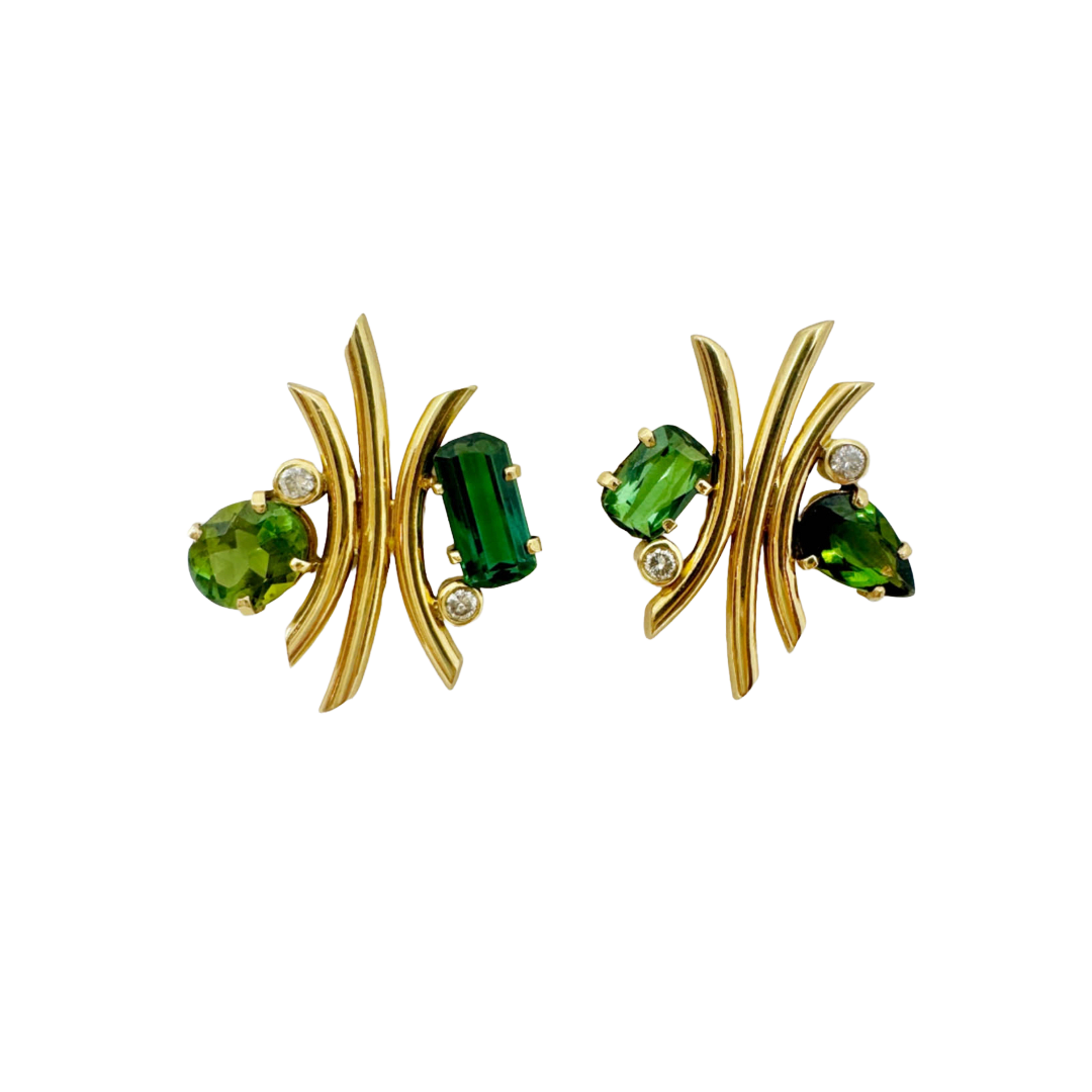 Sandra Frias, Sugar Cane Earrings