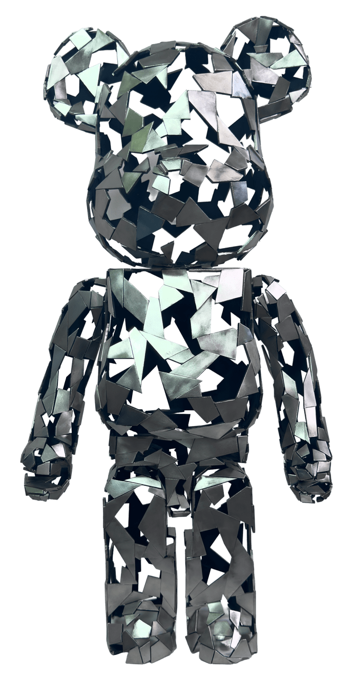 David Davis, BearBrick #3, 2024