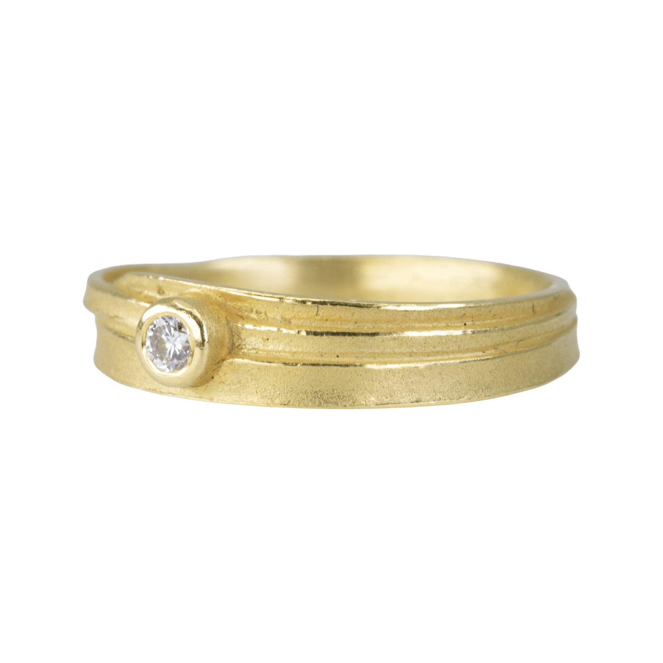 Barbara Heinrich, Single Wrap Ring with Diamond