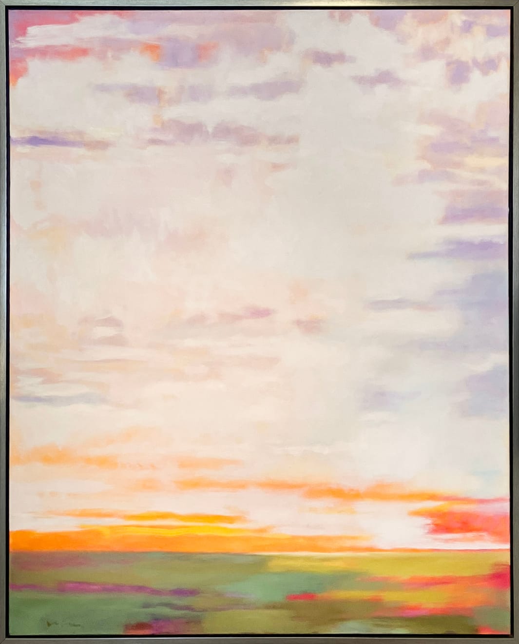 Oil on canvas landscape by Slate Gray Gallery Artist Marshall Noice