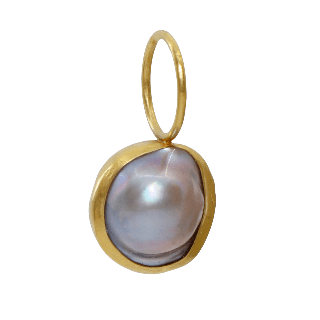 Pink & Blue Sapphire Stones Earrings by Fringe Gallery studio jeweler Marki Knopp