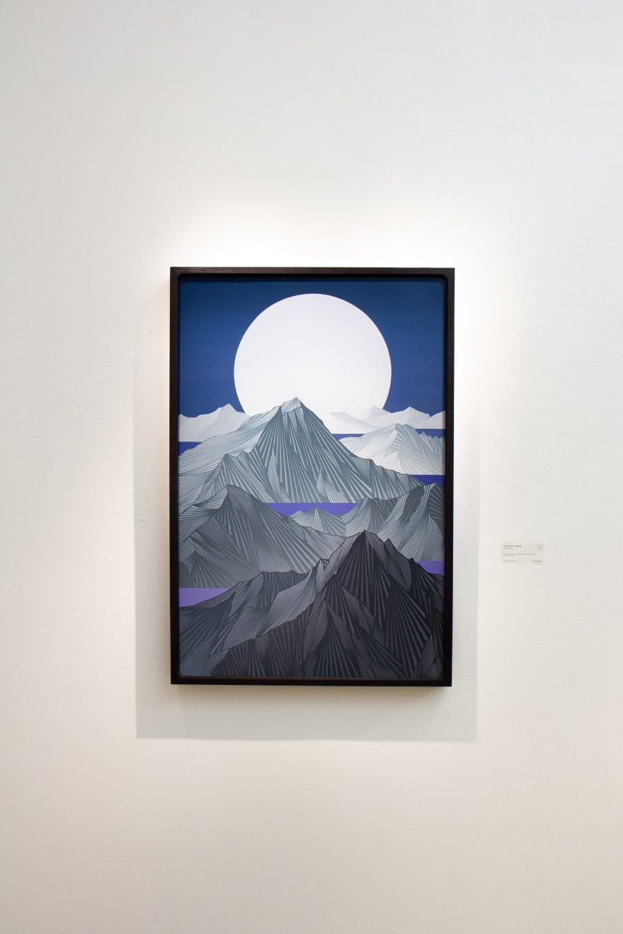 Joseph Toney, Mountain Eclipse, 2024