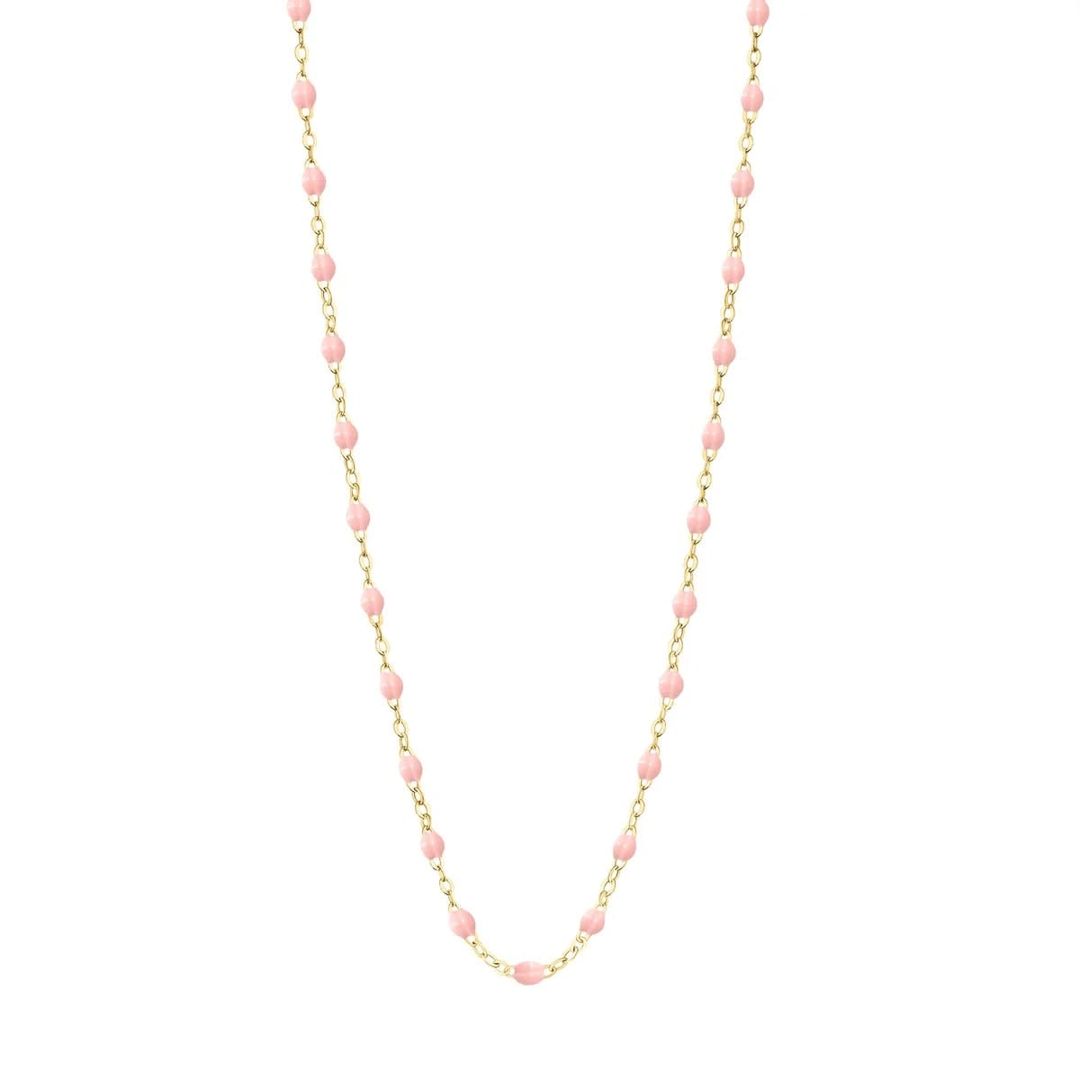 Gigi Clozeau, Classic Gigi Necklace - Baby Pink