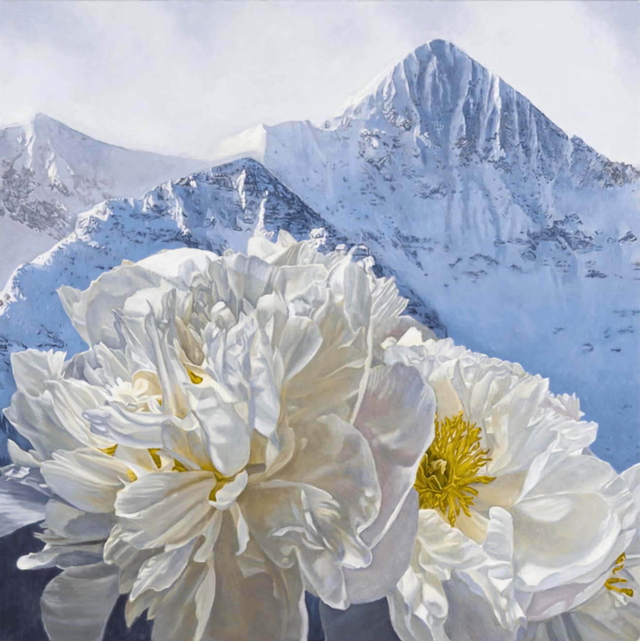 Nicole Finger, Peonies and Champagne, 2024