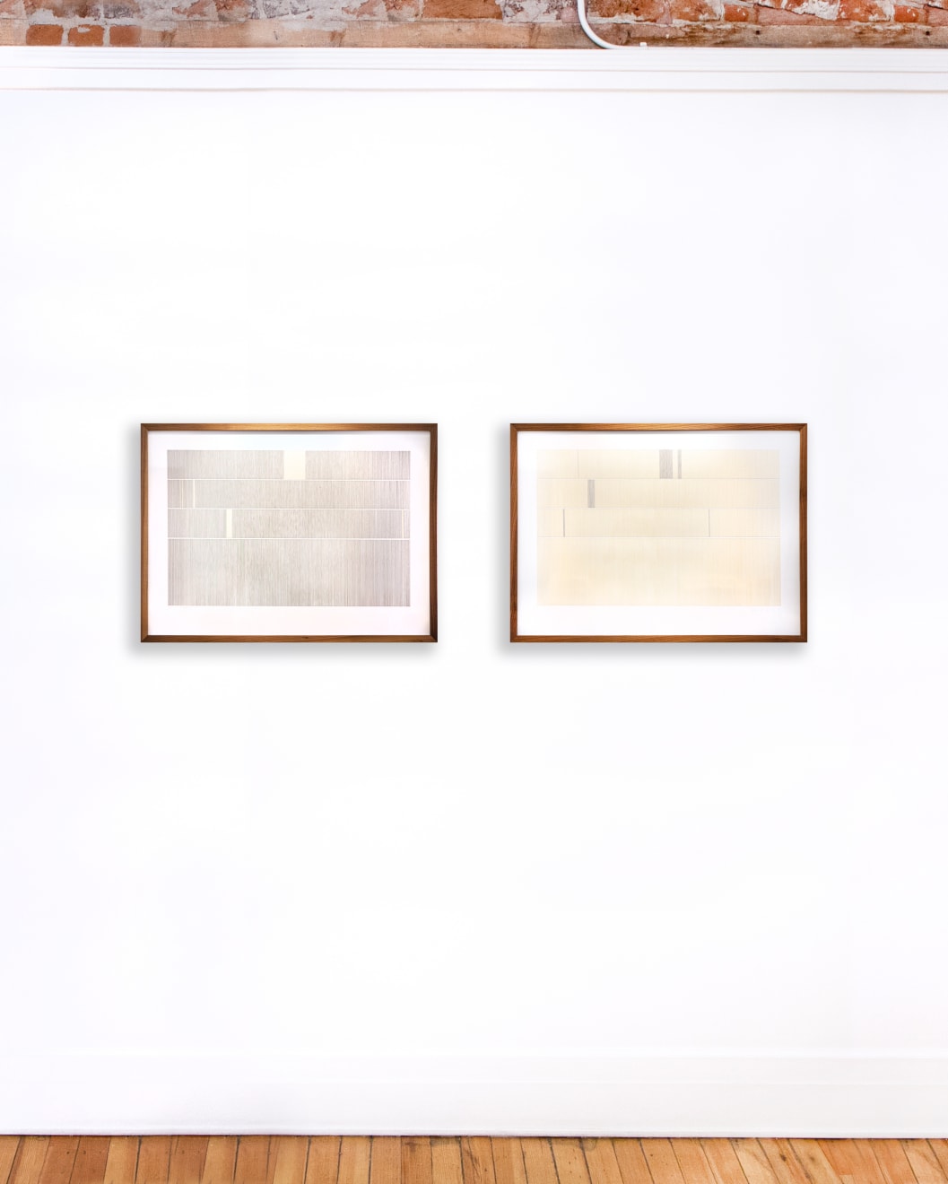 Black and gold thread on watercolor paper by Fringe Gallery artist Rebecca Messier
