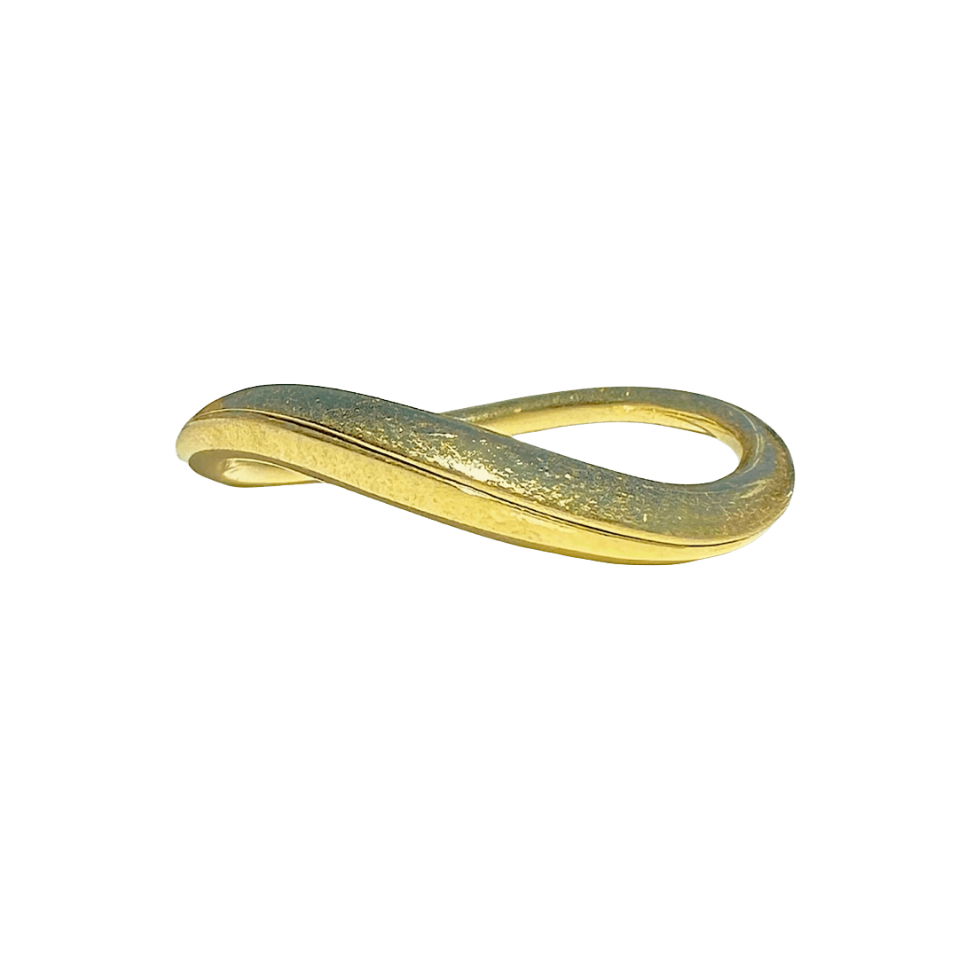 Wave Ring by Fringe Gallery studio jeweler Timo Krapf