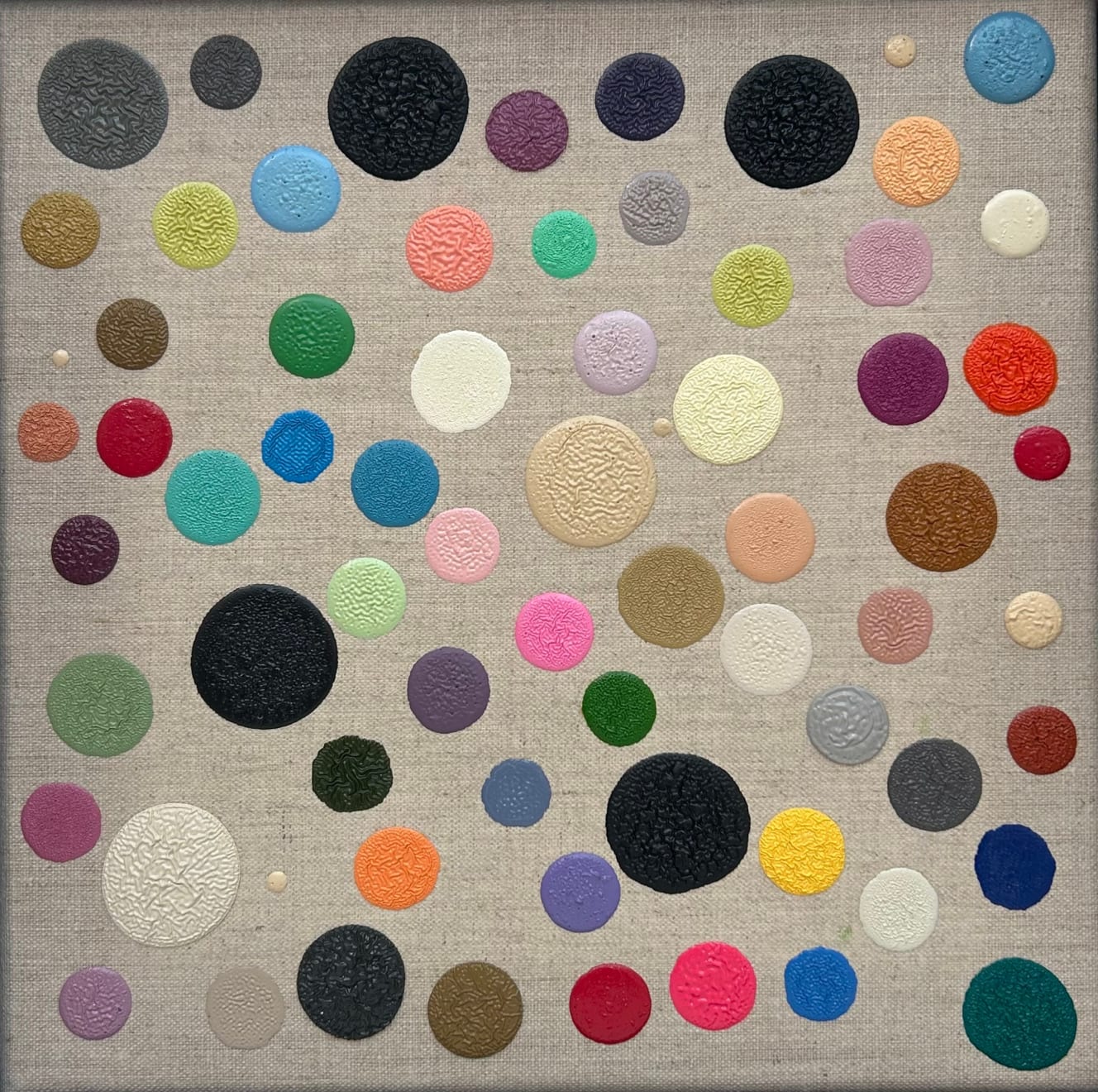 Marketa Sivek, Baby Dots on Linen