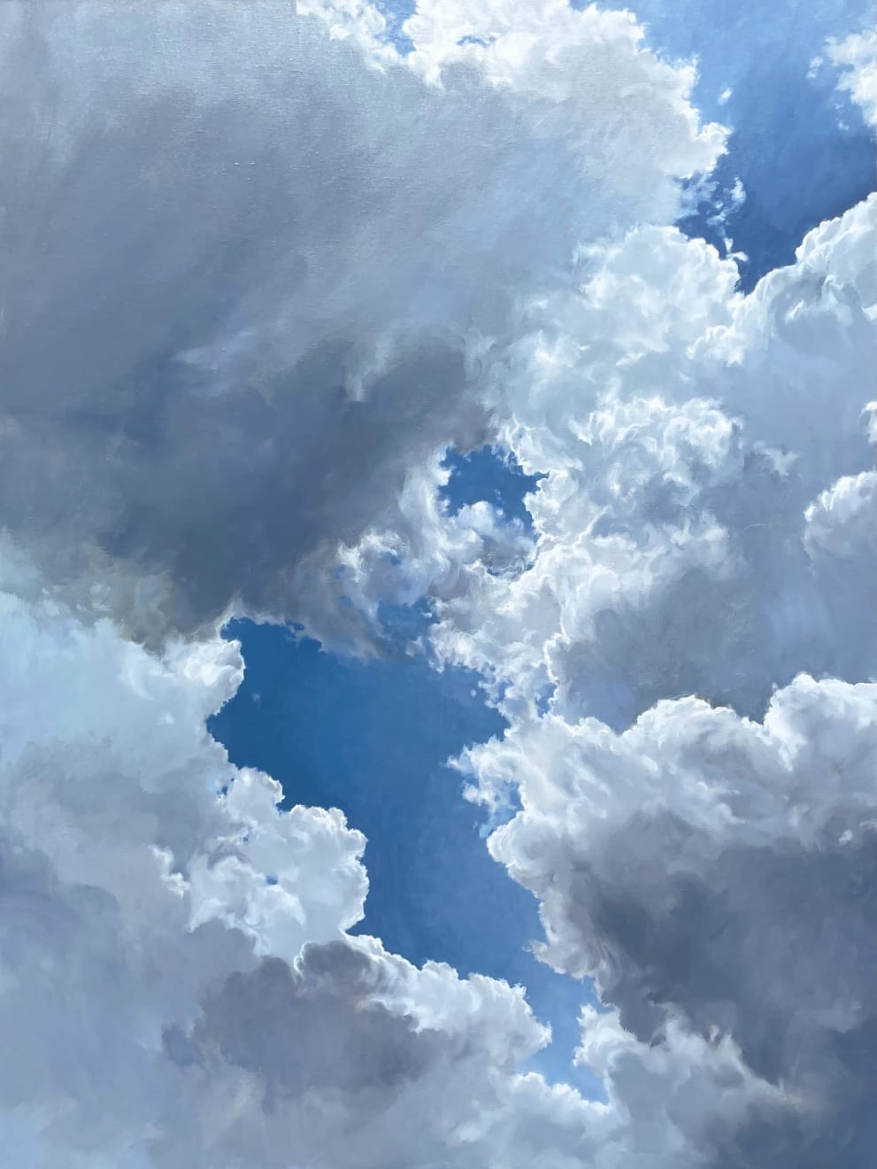 Rachel English, Cloudscape 123, 2024