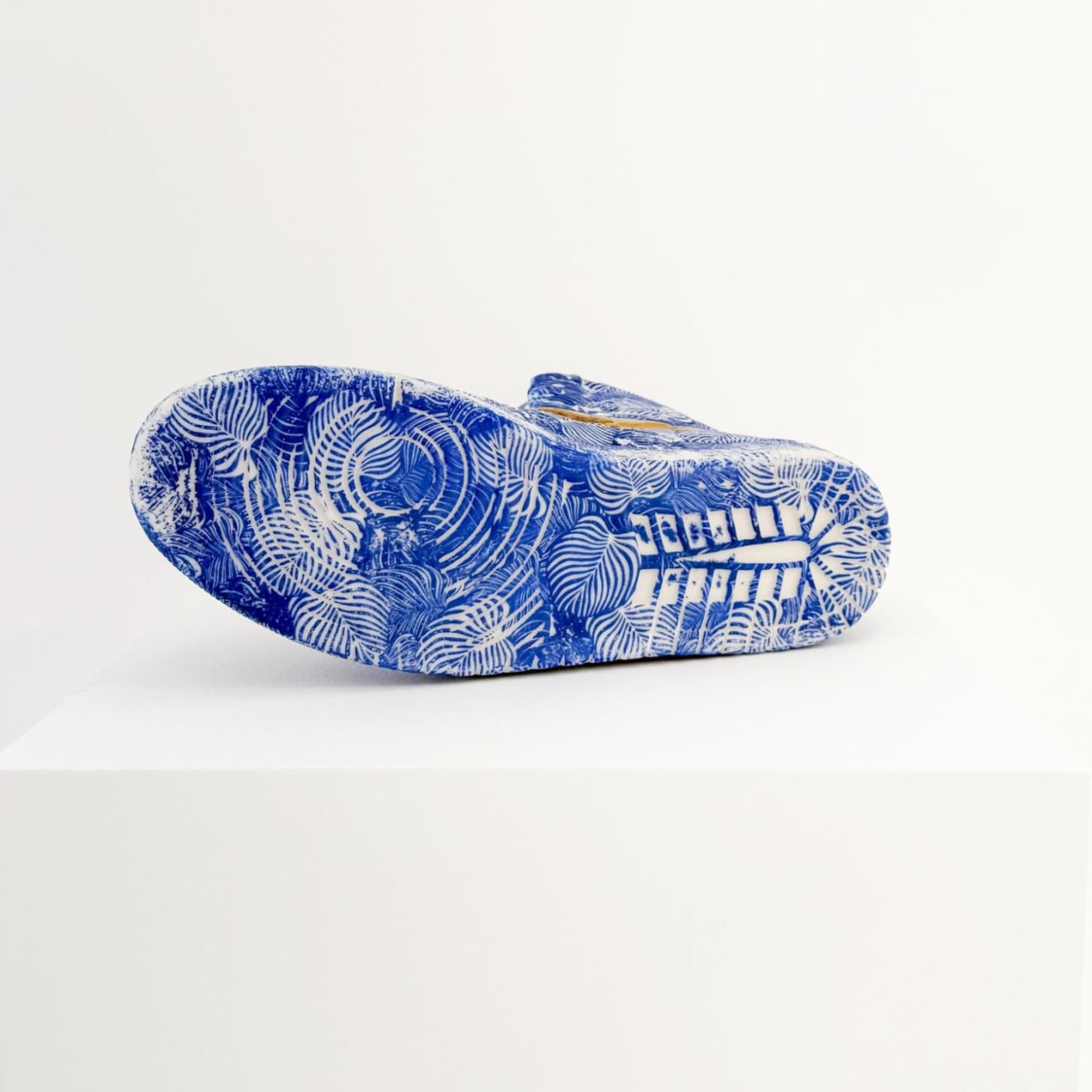 Brock DeBoer Monstera Porcelain jordan 1 sneaker