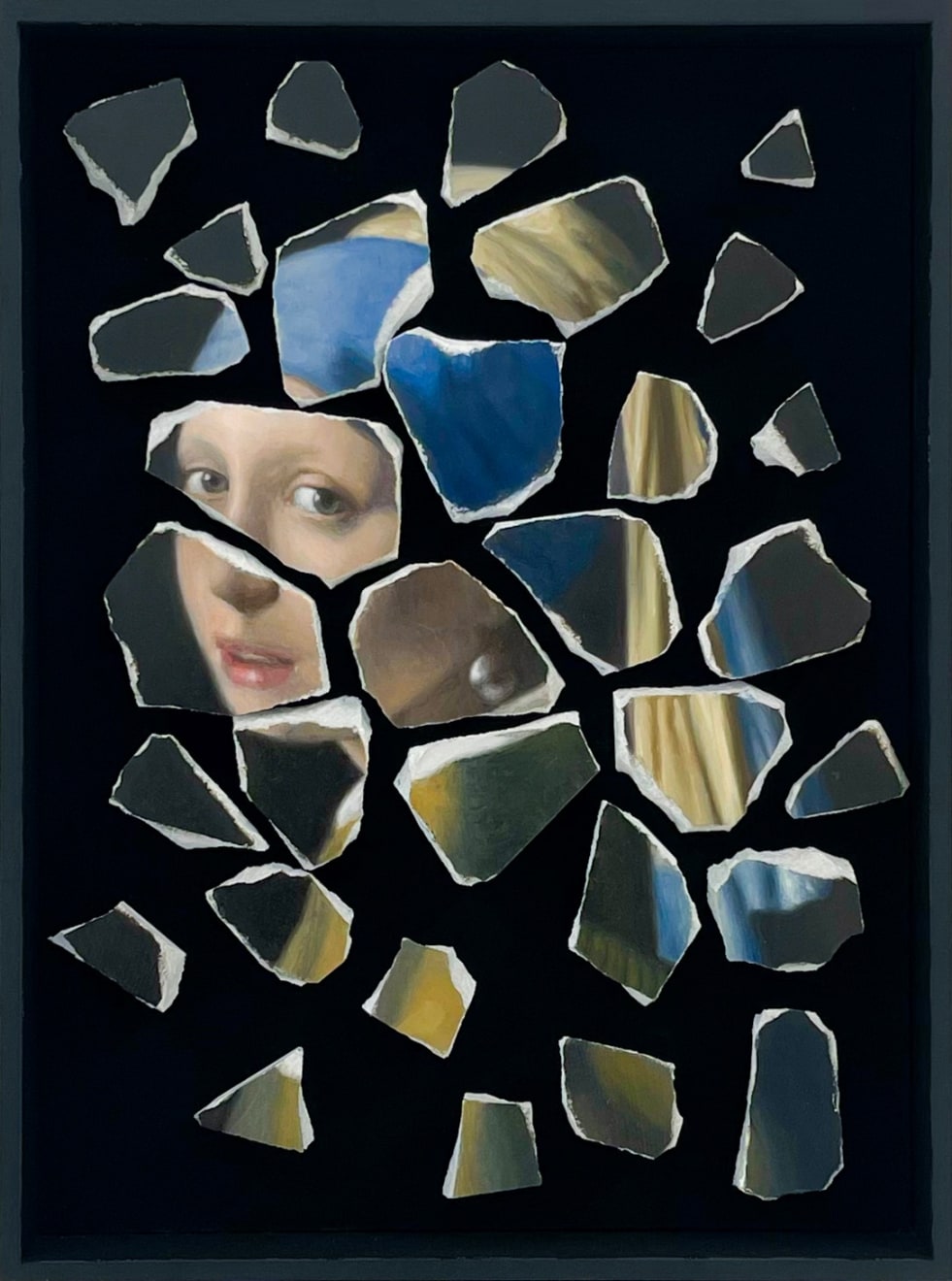 B.J. Parker, Fragments, Girl With A Pearl Earring, 2025