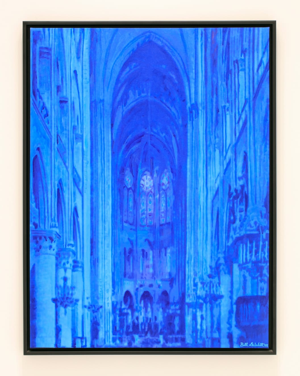 Bill DeWitt, Cathedral (Blue), 2024