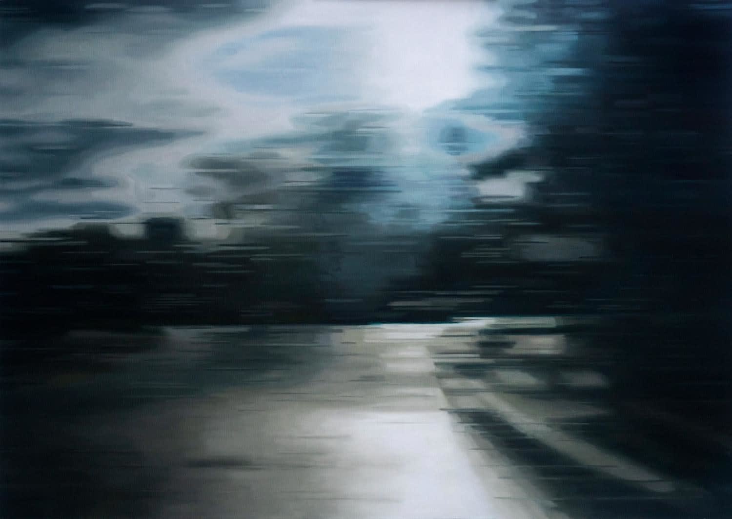 Gregory Thielker, Blue Halo, 2025