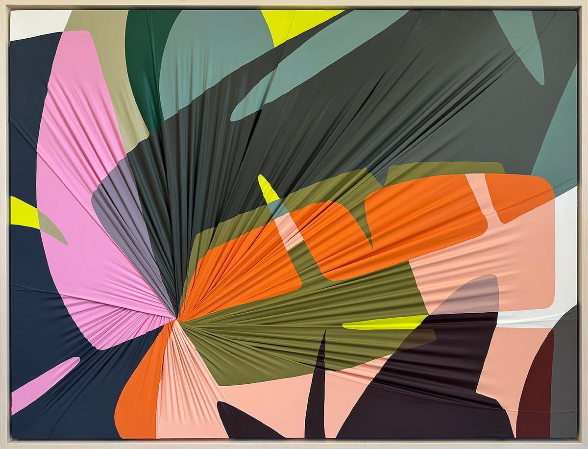 Carrie Gillen stretched fabric