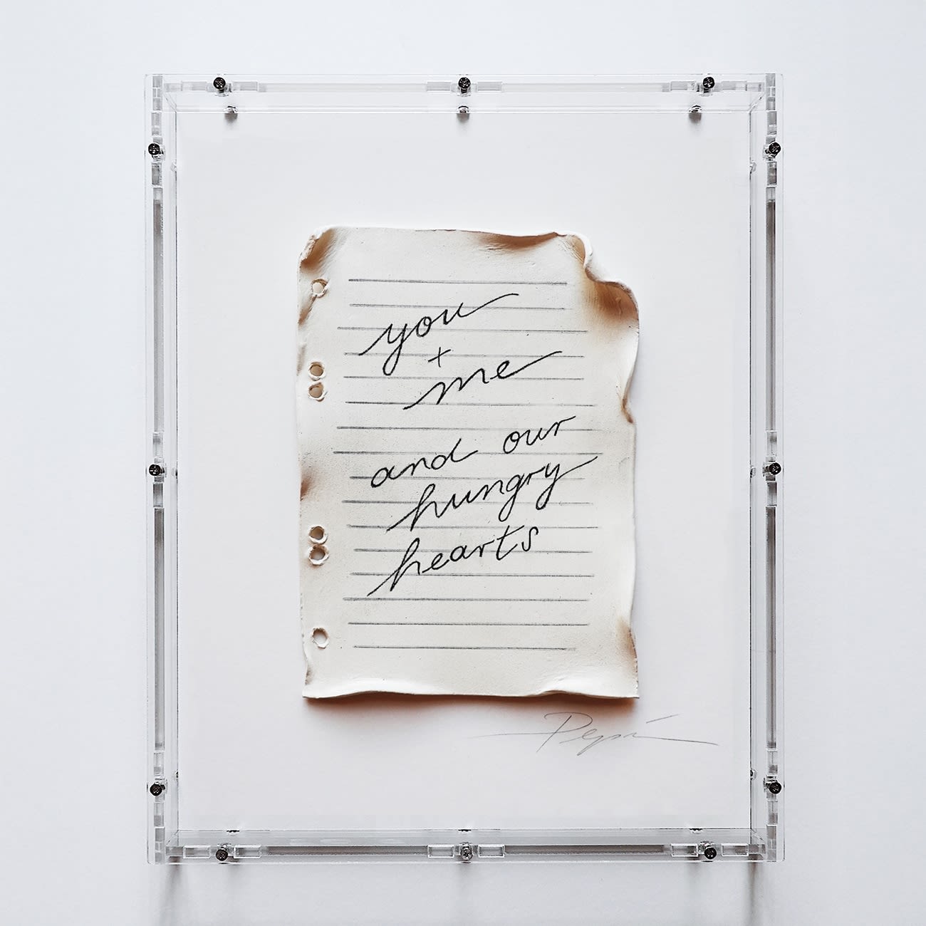 Pepi Erdbories, You + Me and Our Hungry Hearts, 2025