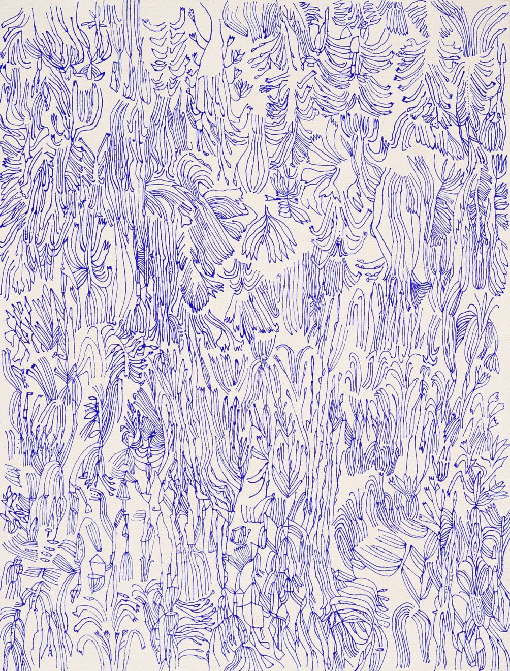 Sarah Giannobile, Toile Garden IV, 2024