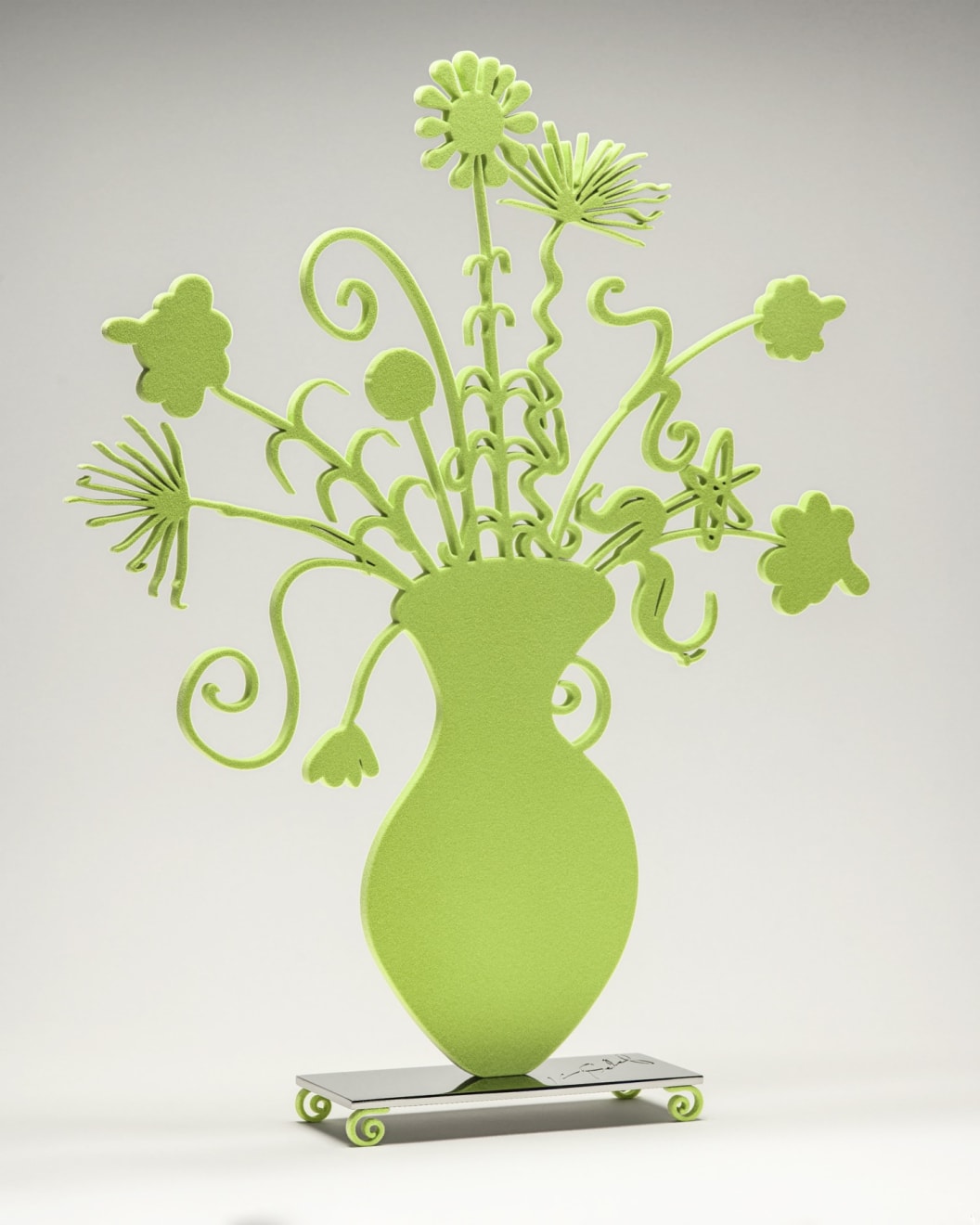 Kenny Scharf, Flores Green, 2022