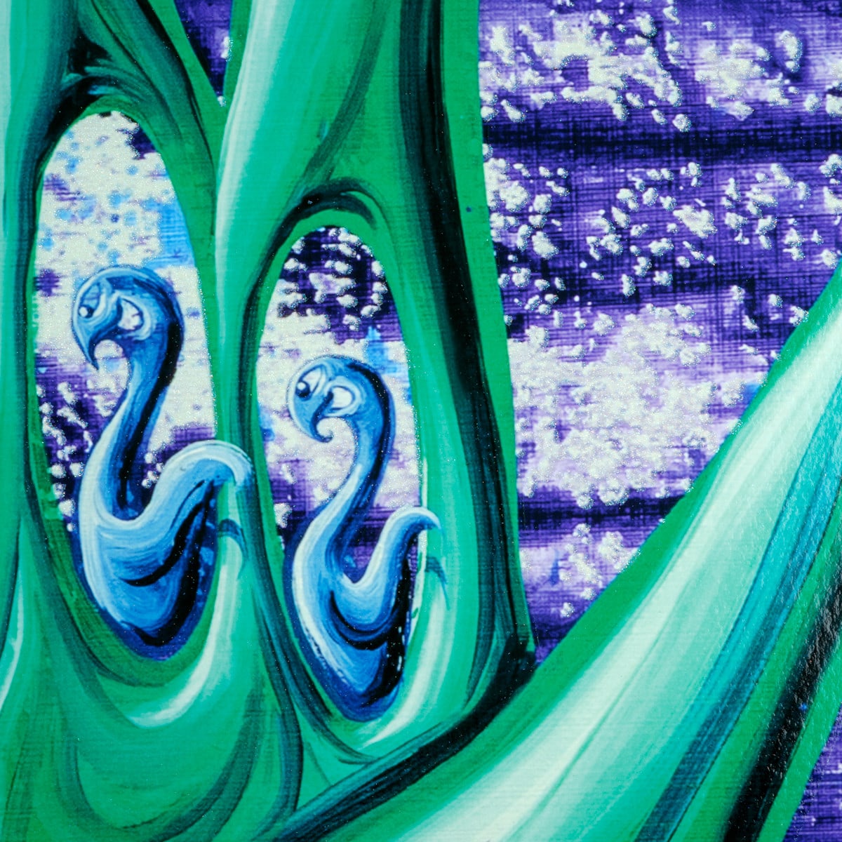 Kenny Scharf, Woodz, 2023