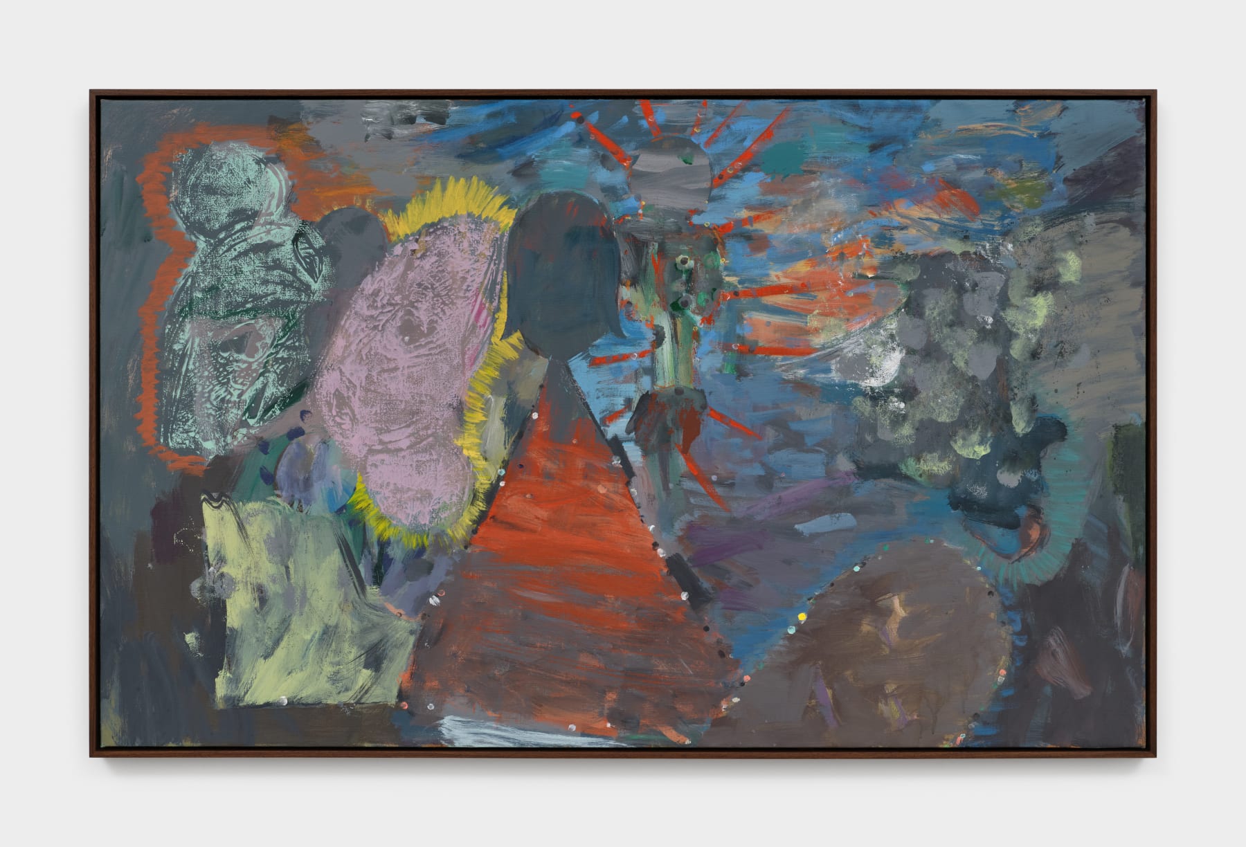 Christine Burgon, Nothing rises to meet me, 2024