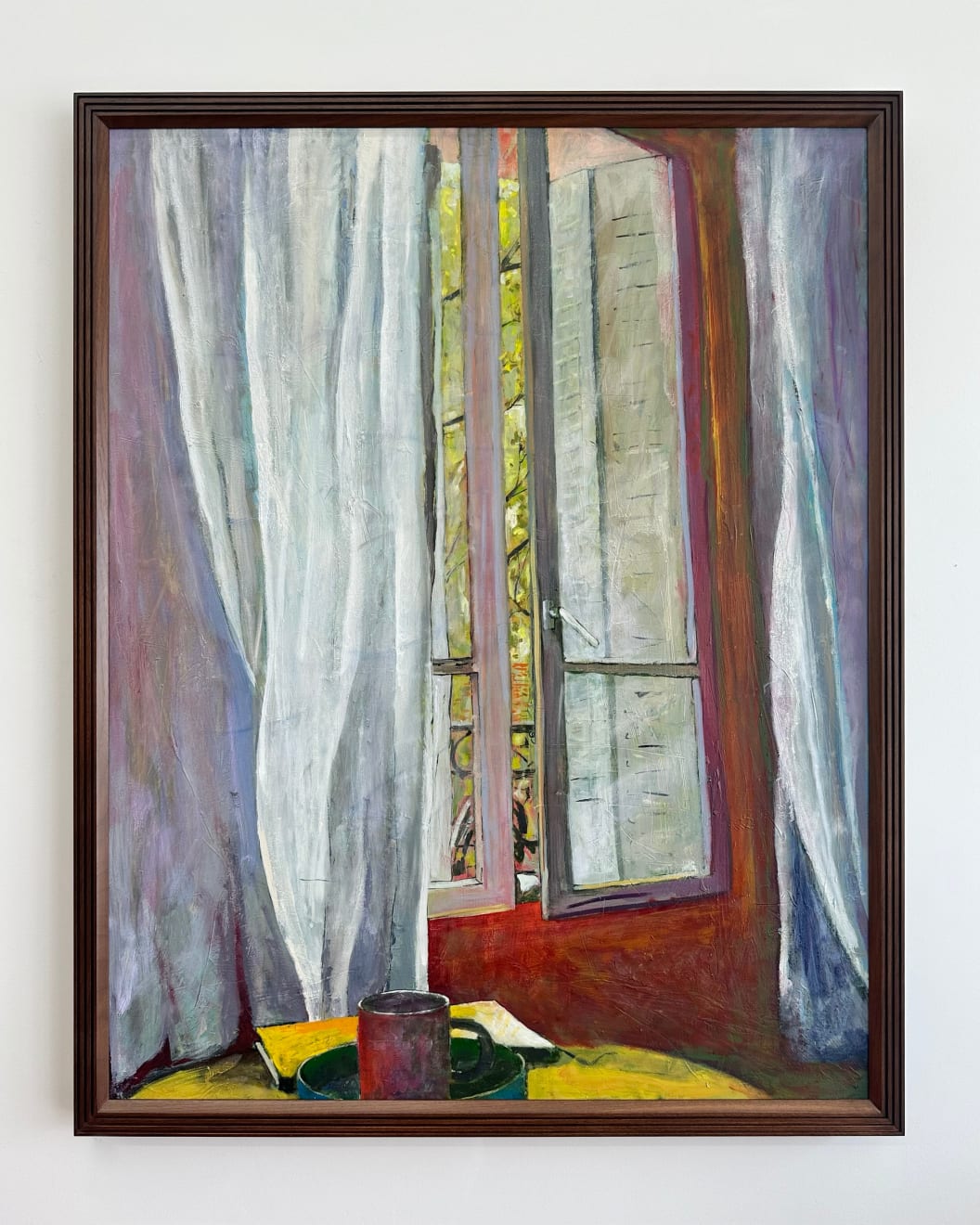 Tristan Unrau, Window off Rue De Mouzaia, 2024