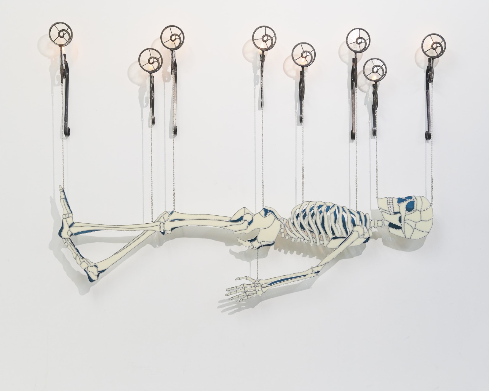 Timo Fahler, self portrait in blue, 2022