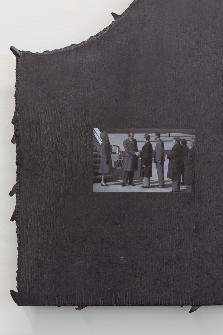 Martyn Reynolds, Black Hook Tarmac B&W, 2020