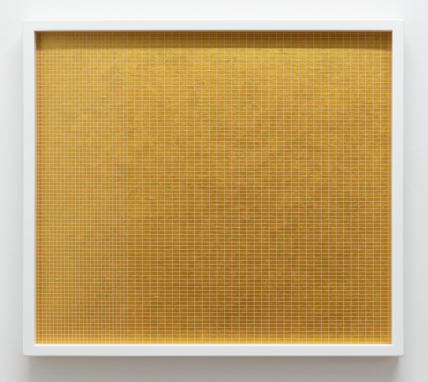 Ruth Cleland, Gold Grid 2, 2018