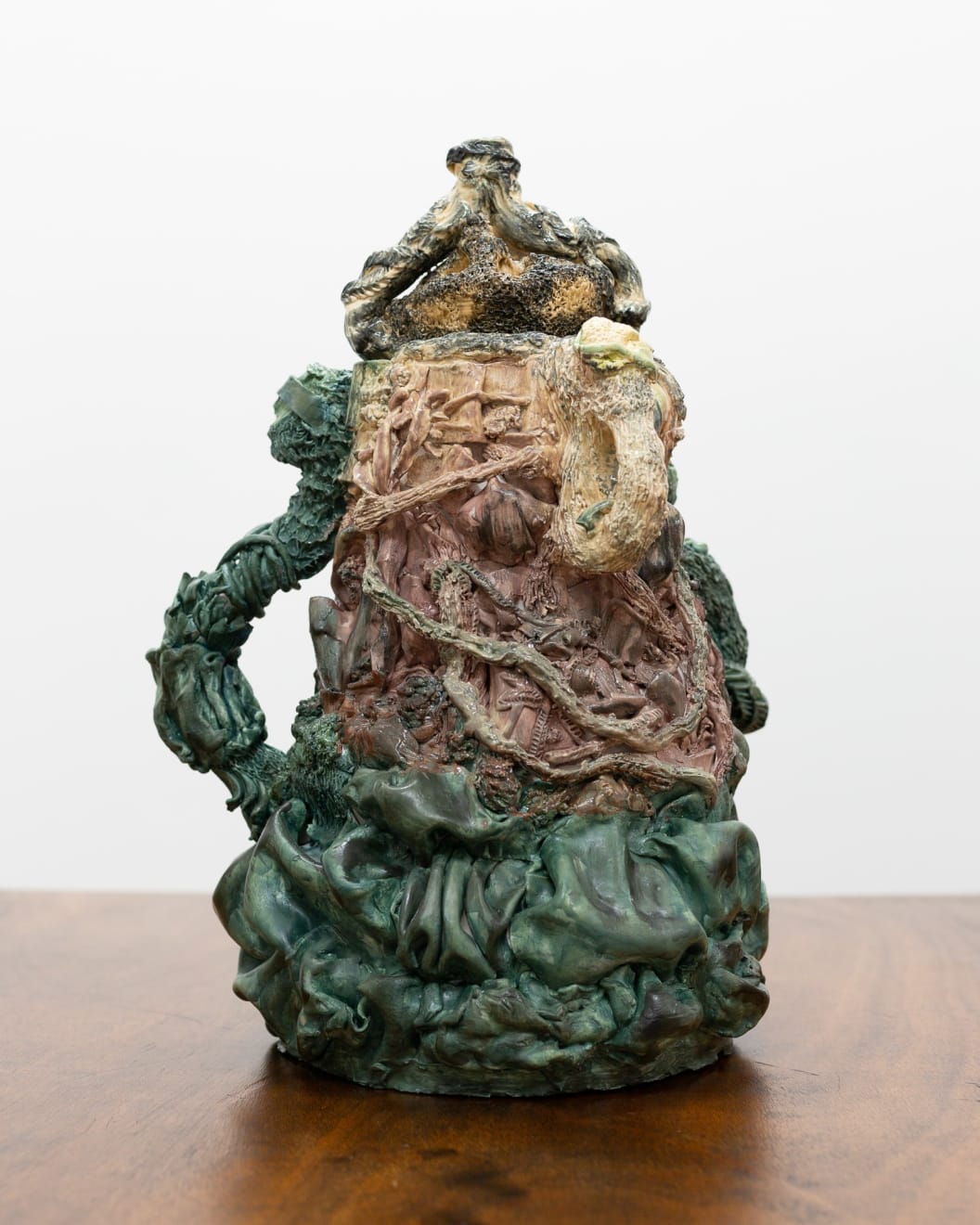 Nichola Shanley, Green Folds, 2017