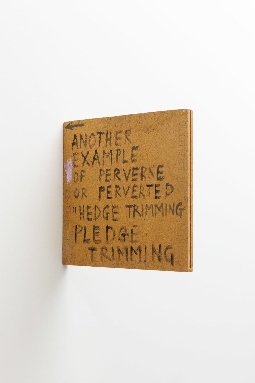 Tom Kreisler, Hedge Trimming, c.2000