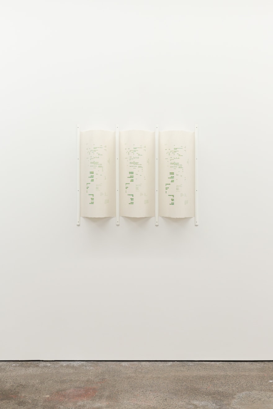 Ella Sutherland, A Letter, a litter II, 2023