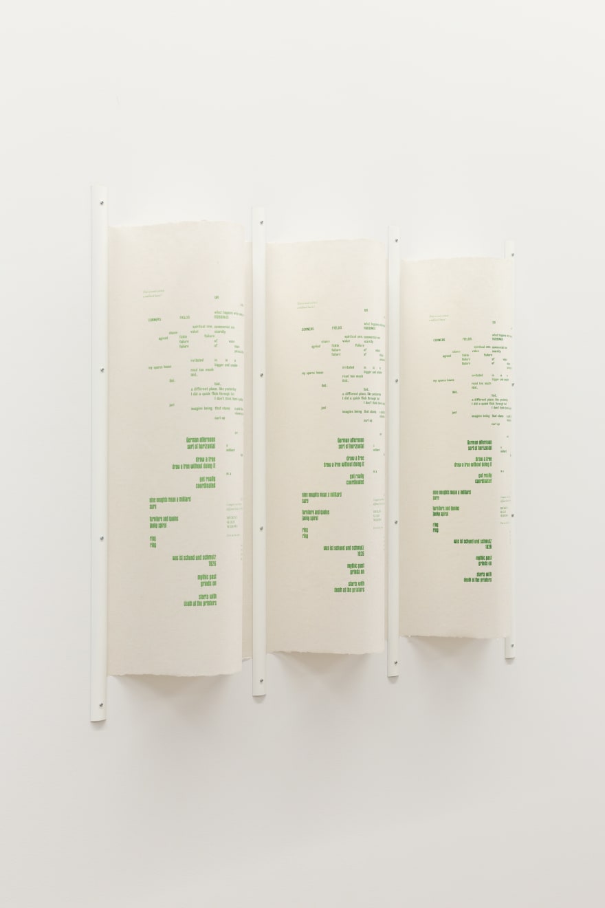 Ella Sutherland, A Letter, a litter II, 2023