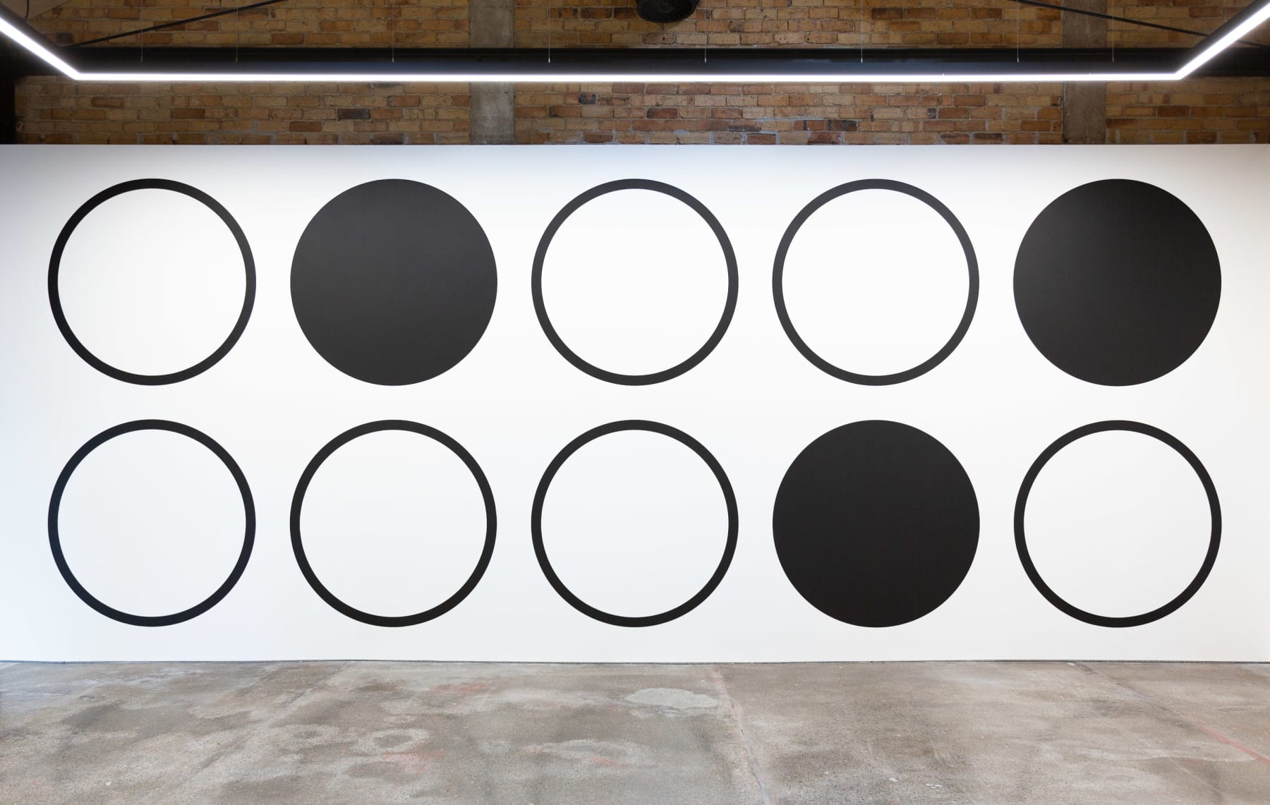 Jan van der Ploeg, WALLPAINTING No.536, untitled, 2023