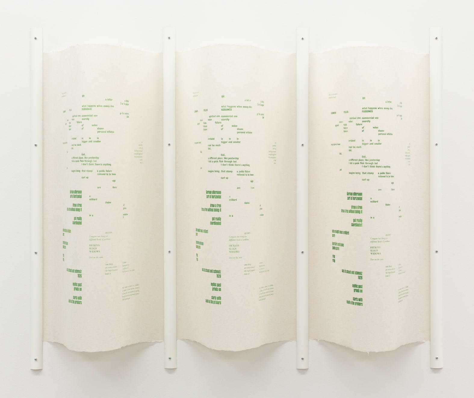 Ella Sutherland, A Letter, a litter II, 2023