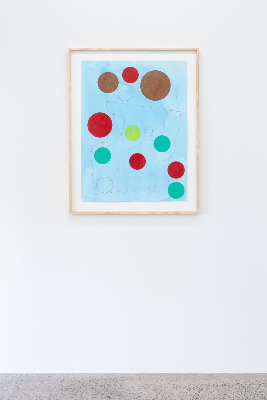 Julian Dashper, Blue & Red & Green, 1989