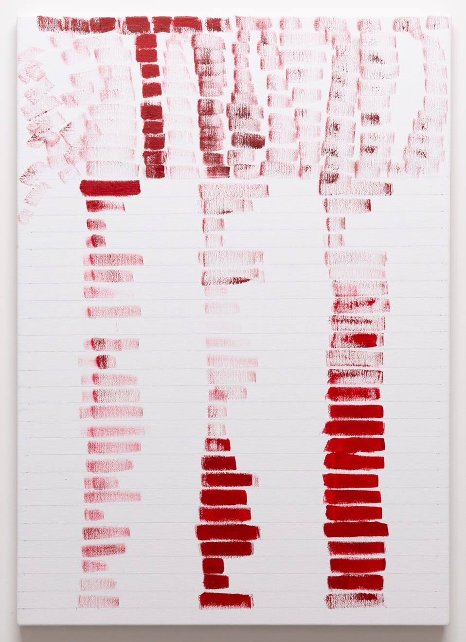 Sandra Bushby, em - dashes and Intervals 2, 2019