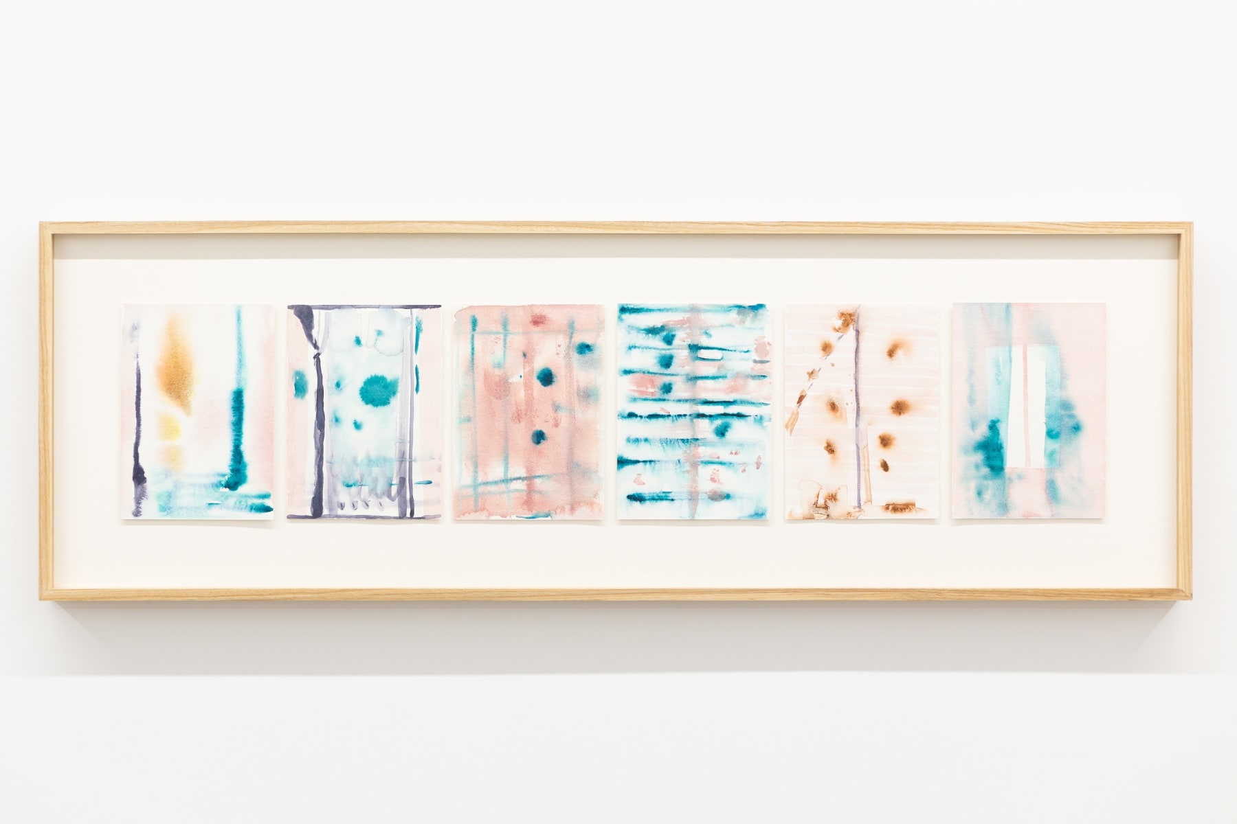 Sandra Bushby, Studies for Pouring light, 2024