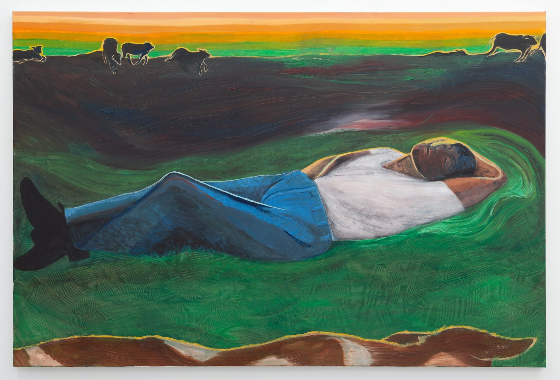 Henry Curchod, Deglazing, 2021